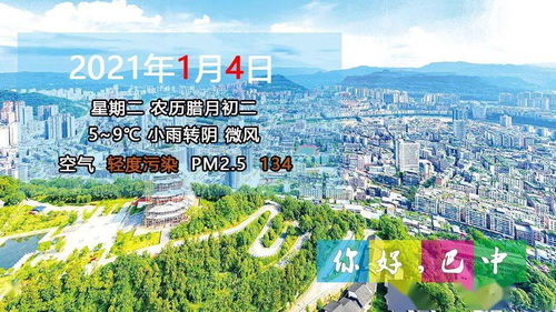 你好巴中 20210104 寻找生活在2021的开篇与温度